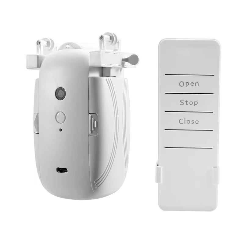 Optimal Tuya Smart Curtains Machine Wireless Curtain Opener Switch Robot Remote Control for T-Shaped Tracks