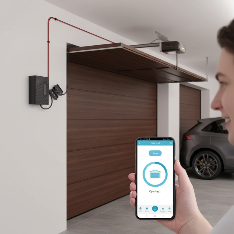 Smart Life App Garage Door Controller – Works with Alexa & Google