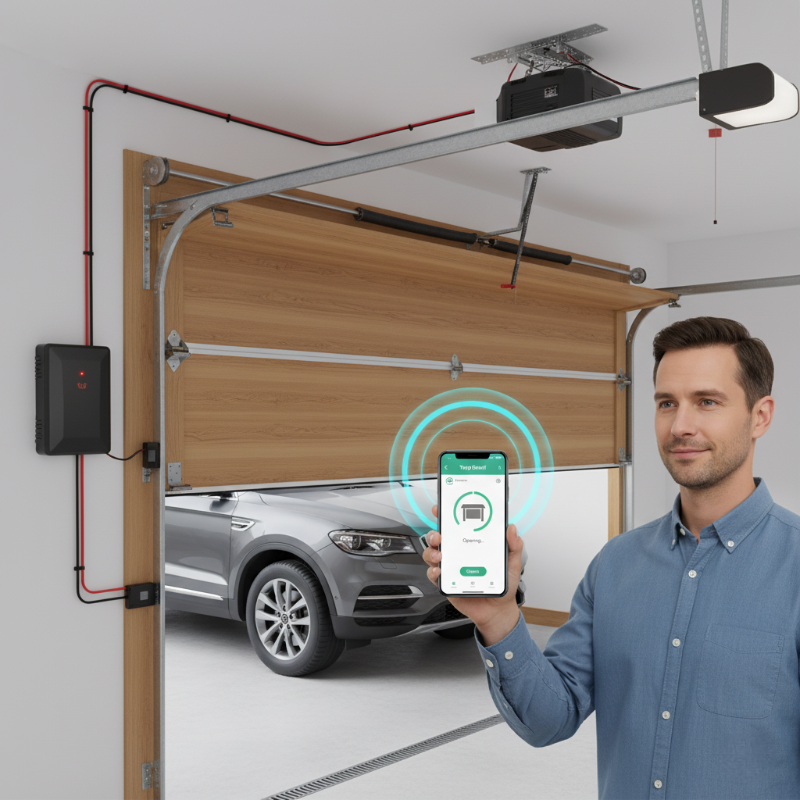 Smart Life App Garage Door Controller – Works with Alexa & Google