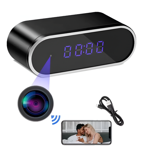 Wireless Hidden Clock Camera – Motion Detection & DVR Recorder